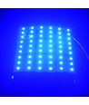 25x25cm 17,5W foldbar RGB+NW LED ark RA95 - 24V DC, IP20