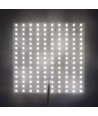 25x 25x25cm 17,5W foldbar RGB+NW LED ark RA95 - 24V DC, IP20