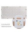 Foldbar LED Ark RGB+NW RA95 - 24V DC, IP20, 49x24, 45W