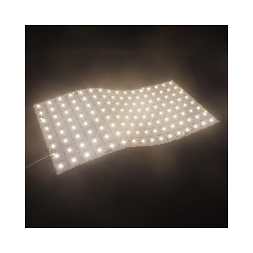 49x24 45W foldbar RGBW LED ark RA95 - 24V DC, IP20 - Kulør : RGB + Varm Hvid