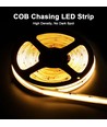 5m COB LED strip IC løbelys/running - 12W/m, løbelys, 120 LED pr. meter, 24V