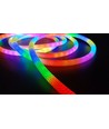 3m RGBIC Neon flex slange, komplet sæt - Vævet reb, Bluetooth App, fjernbetjening, USB