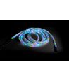 3m RGBIC Neon flex slange, komplet sæt - Vævet reb, Bluetooth App, fjernbetjening, USB