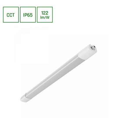 60cm 18W Limea Select komplet LED armatur - 122lm/W, IP65, 3xCCT, 5 års garanti
