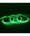 5m 9W/m Grøn Dot-free COB-LED strip - 24V DC, IP67, 240 LED pr. meter, 5 års garanti