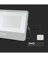 V-Tac 200W LED projektør - 185LM/W, arbejdslampe, udendørs