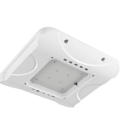 Outlet: 100W LED lampe til tankstationer - Meanwell driver 140 lm/W, IP65, 230V