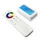RGB+CCT controller med fjernbetjening - Passer kun til RGB+CCT strip, RF trådløs, 12V (240W), 24V (480W)