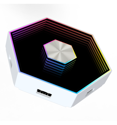 RGBIC Hexagon Infinity Væglys 10 stk. sæt