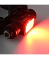 LED pandelampe - magnetisk bund + spot/bredt lys, 2200mAh, genopladelig, IP67