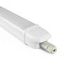 120cm 40W komplet LED armatur - gennemfortrådet, IP65, 5000K