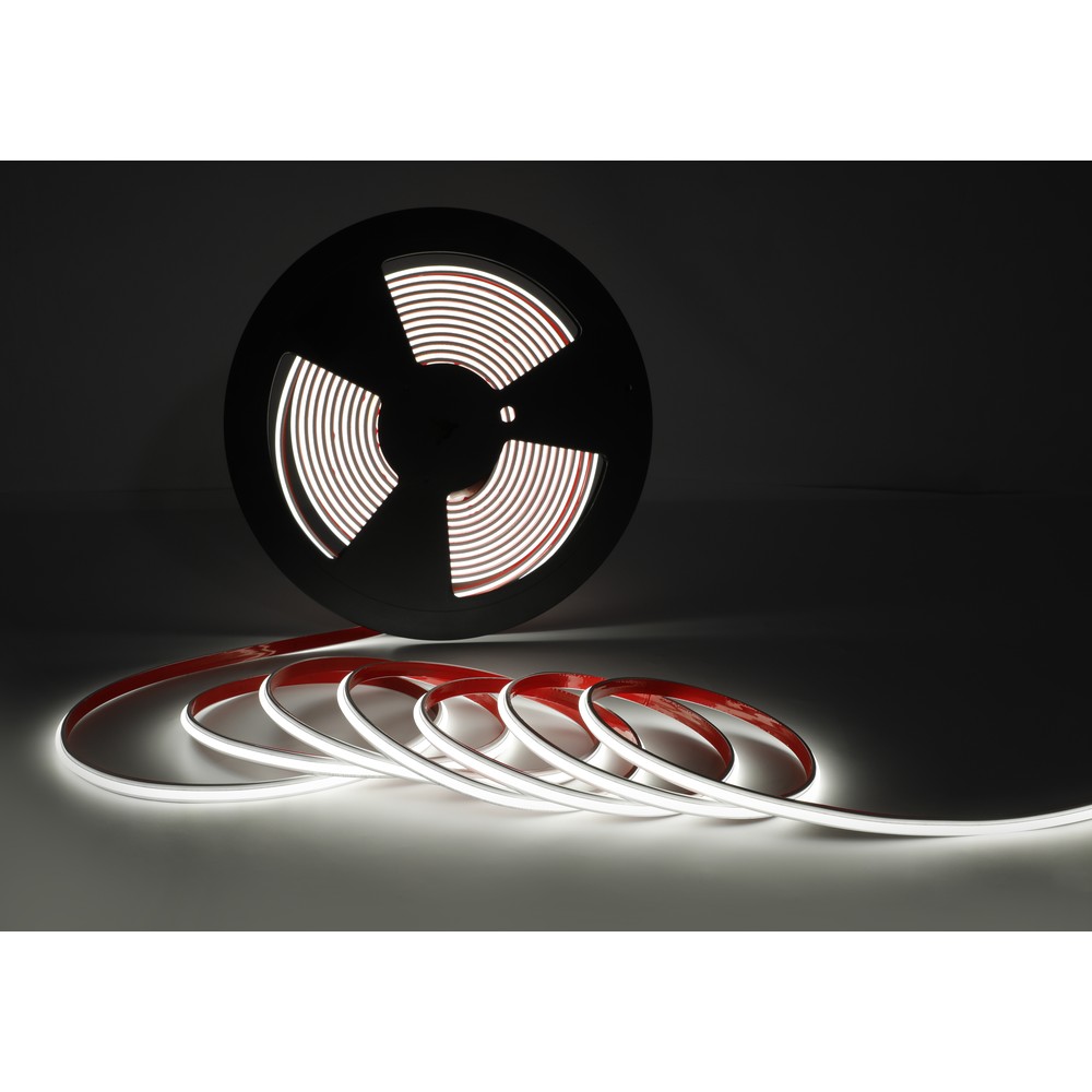 10m 12W/m COB-LED strip - 24V DC, IP68, 280 LED pr. meter, COB LED - Kulør : Neutral billede