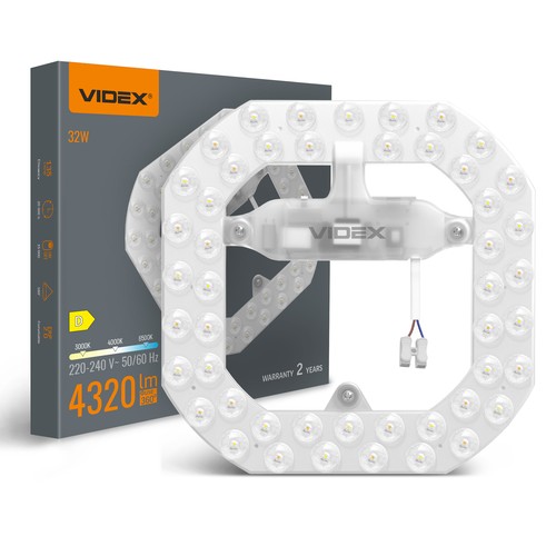 LED-modul 32W - varm, neutral og kold hvid