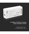 RGB WiFi controller til LED strips - 12V/24V, 12A, rækkevidde 30m, hvid
