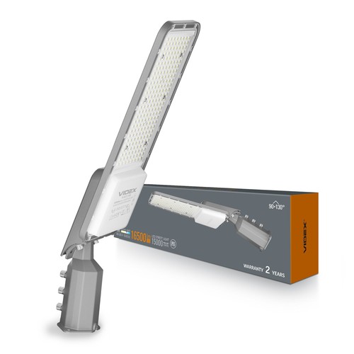150W LED gadelampe - IP65, 5000K, 230V