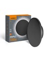 Dome 12W rund LED væglampe - IP65, CCT, sort