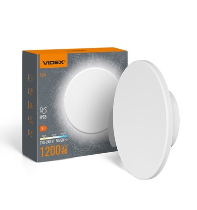 DOME væglampe 12W - CCT, IP65, hvid
