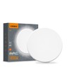 Dome 18W rund LED væglampe - IP65, CCT, hvid