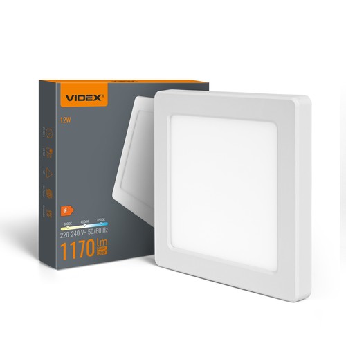 Dl6s loftlampe 12W - LED, varm hvid, neutral, 6500K, 220V, hvid