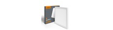 24W LED loftslampe, 3-i-1 CCT - 2500lm, 29,2 x 29,2cm, hvid kant, indbygnings- eller påbygningspanel