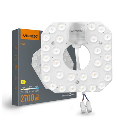 LED-modul 20W - varm, neutral og kold hvid