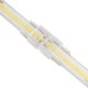 Vandtæt samler til LED strip - 8mm, enkeltfarvet, IP68, 5V-24V, til SMD og COB