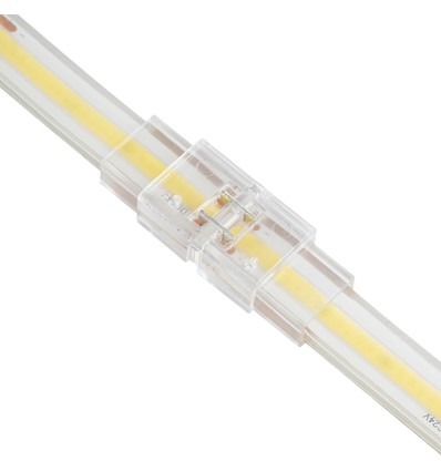 Vandtæt samler til LED strip - 8mm, enkeltfarvet, IP68, 5V-24V, til SMD og COB