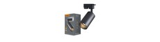 Dim to warm GU10 skinnespot - Inklusiv 6W Dimtowarm pære, Sort, 1-faset, 1F2W
