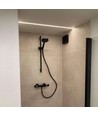 Badeværelses strip, 12W/m 2m vandtæt - 2 meter ledning, 24V, COB LED