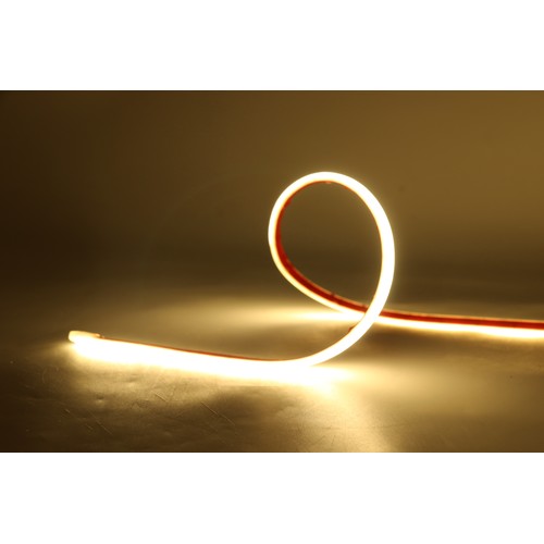 Badeværelses strip, 12W/m 2m vandtæt - 2 meter ledning, 24V, COB LED