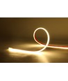 Badeværelses strip, 12W/m 2m vandtæt - 2 meter ledning, 24V, COB LED