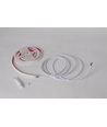 Badeværelses strip, 12W/m 5m vandtæt - 2 meter ledning, 24V, COB LED