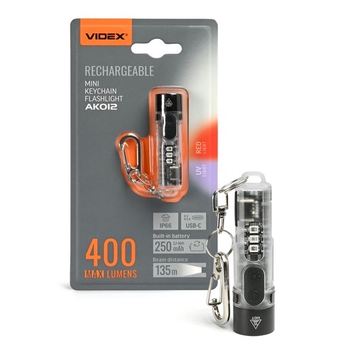 Mini LED-nøgleringslygte - 5000K