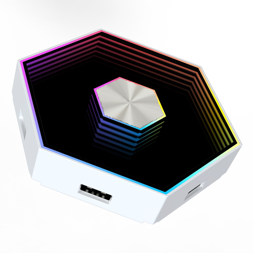 RGBIC Hexagon Infinity Væglys 12 stk. sæt