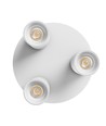 Madara Altro loftlampe 3xGU10 - 230V, IP20, hvid, rund