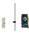 80cm RGBIC justerbar væglampe - Bluetooth, 5V USB