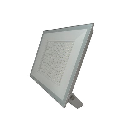 200W LED projektør - IP65, 4000K, sort kabinet, udendørs