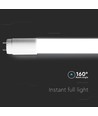 60cm / 7.5W T8 Nano Plastic LED rør - Samsung LED chip, roterbar, 113lm/W