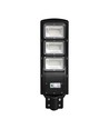 Vt-St180 led - plast solcelle gadelys 6000k sort hus