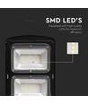 8W Solara LED gadelampe med solcelle - 1000lm, IP65, kold hvid, bevægelsessensor, inkl. fjernbetjening og batteri