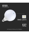G120 VT-242 bulb 22W E27 - plastic, 3000K