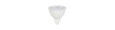 GU5.3 6,5W LED pære, 12V - MR16, Samsung LED chip, 38 grader, 3000K, erstatter 40W