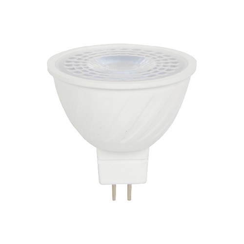GU5.3 6,5W LED pære, 12V - MR16, Samsung LED chip, 38 grader, 3000K, erstatter 40W
