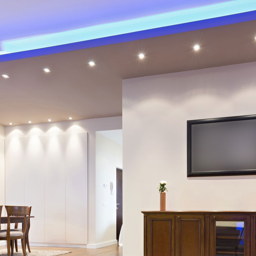 GU10 5W LED spot - Samsung LED chip, 110 °, 400lm, 5 års garanti - Kulør : Kold