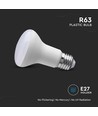 8,5W E27 reflektor LED pære - 3000K, R63