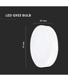 GX53 6,4W LED pære - 230V