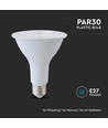 Vt-230 led pære 11w e27 - Par30, 3000k