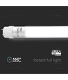 120 cm VT-121 rør 18W T8 - nano plast, ikke-roterbar, Cree chip, 4000K, 6 års garanti