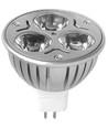 LEDlife TRI3 LED spotpære - 3W, dæmpbar, 12V, MR16 / GU5.3