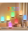 Opladelig RGBW LED bord/natlampe - Hvid, touch dæmpbar, IP20 indendørs